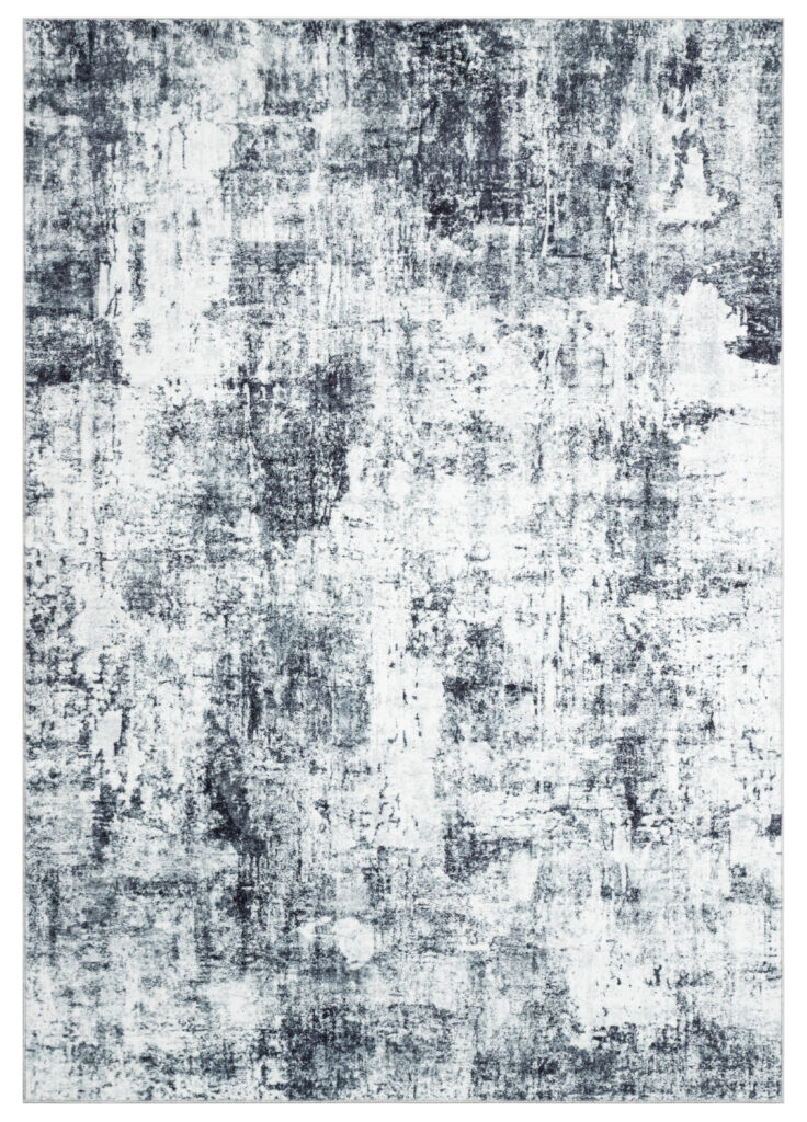 Covor Bari Bleumarin Gri Abstract