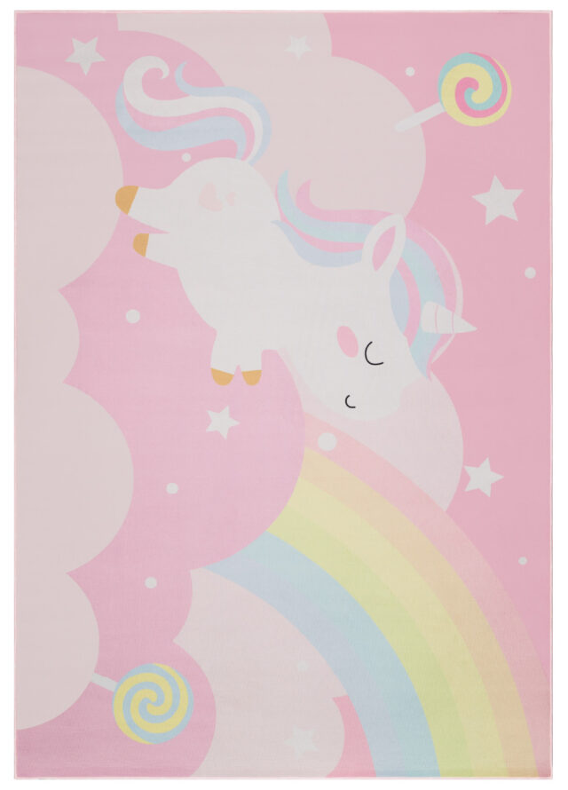 Covor pentru copii Joy Unicorn Antiderapant