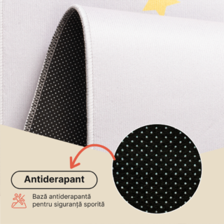Covor pentru copii Joy Pastel Munți Antiderapant